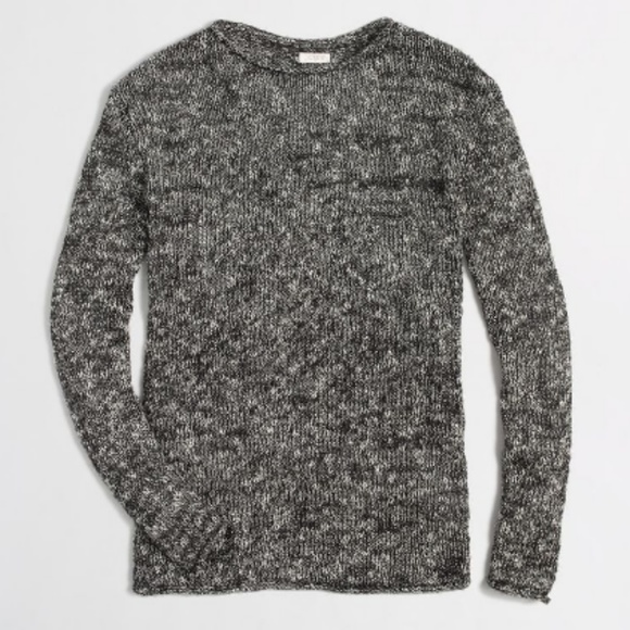 J. Crew Sweaters - J. Crew Rolled Boatneck Marled Knit Sweater
